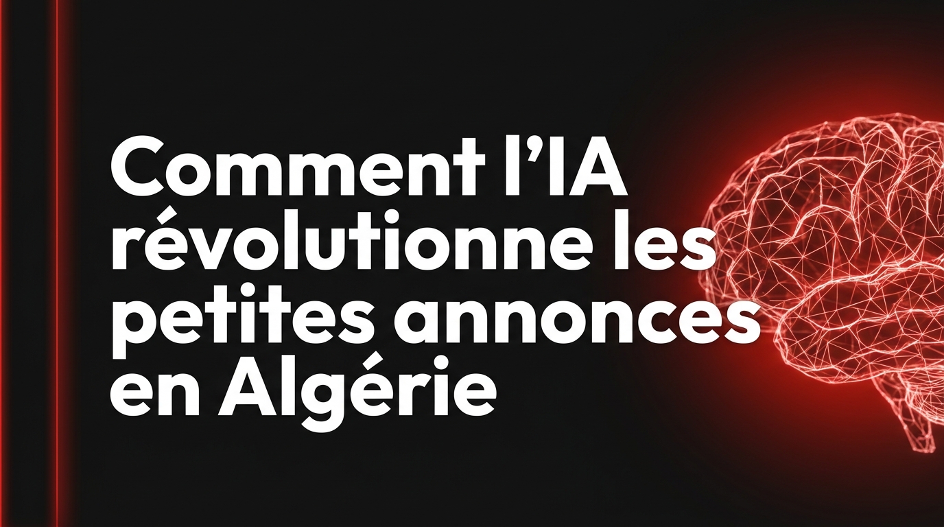 Révolution de l'intelligence artificielle dans les petites annonces en Algérie avec l'application L'Affaire