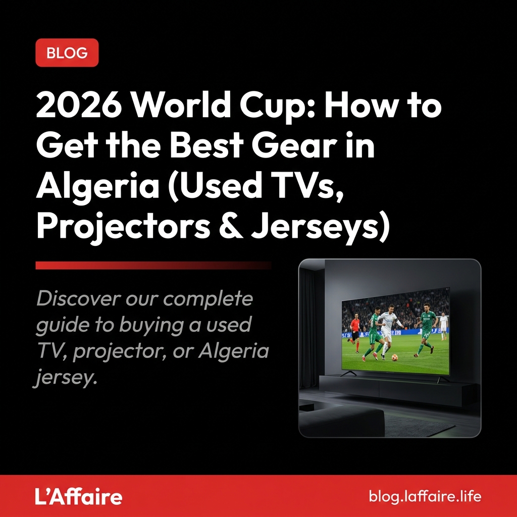2026 World Cup: How to Get the Best Gear in Algeria (Used TVs, Projectors & Supporter Jerseys)