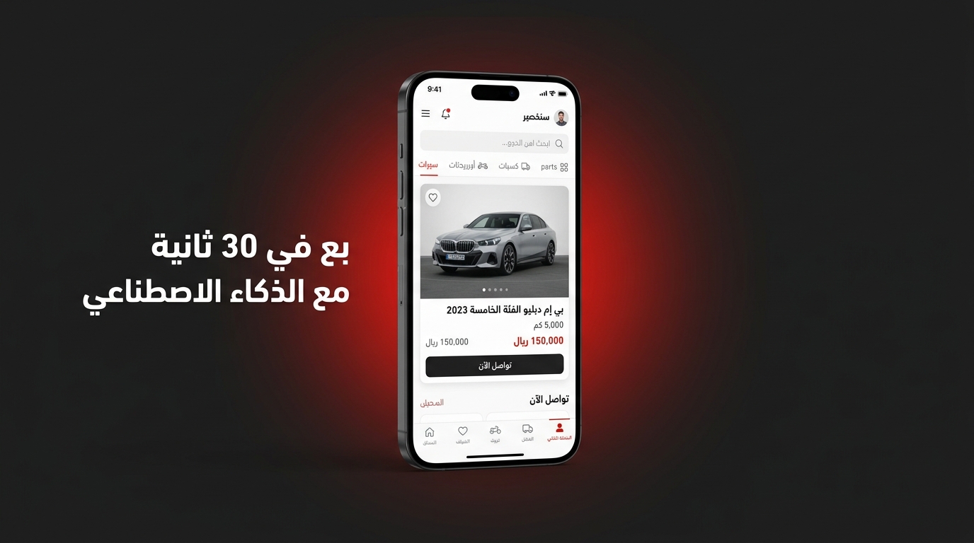 انشر إعلان مركبتك في 30 ثانية بالذكاء الاصطناعي على لافير