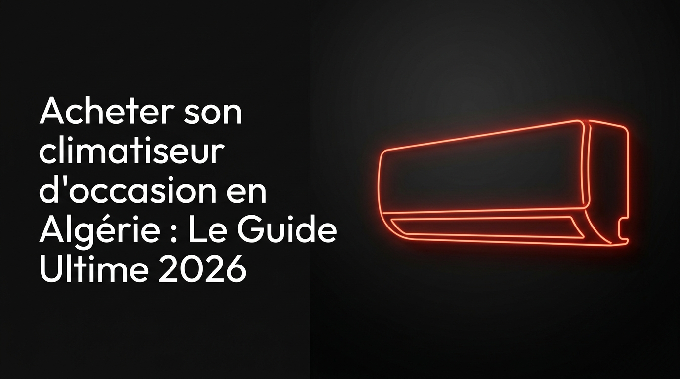 Acheter un climatiseur d'occasion en Algérie : le guide complet pour rester au frais cet été 2026
