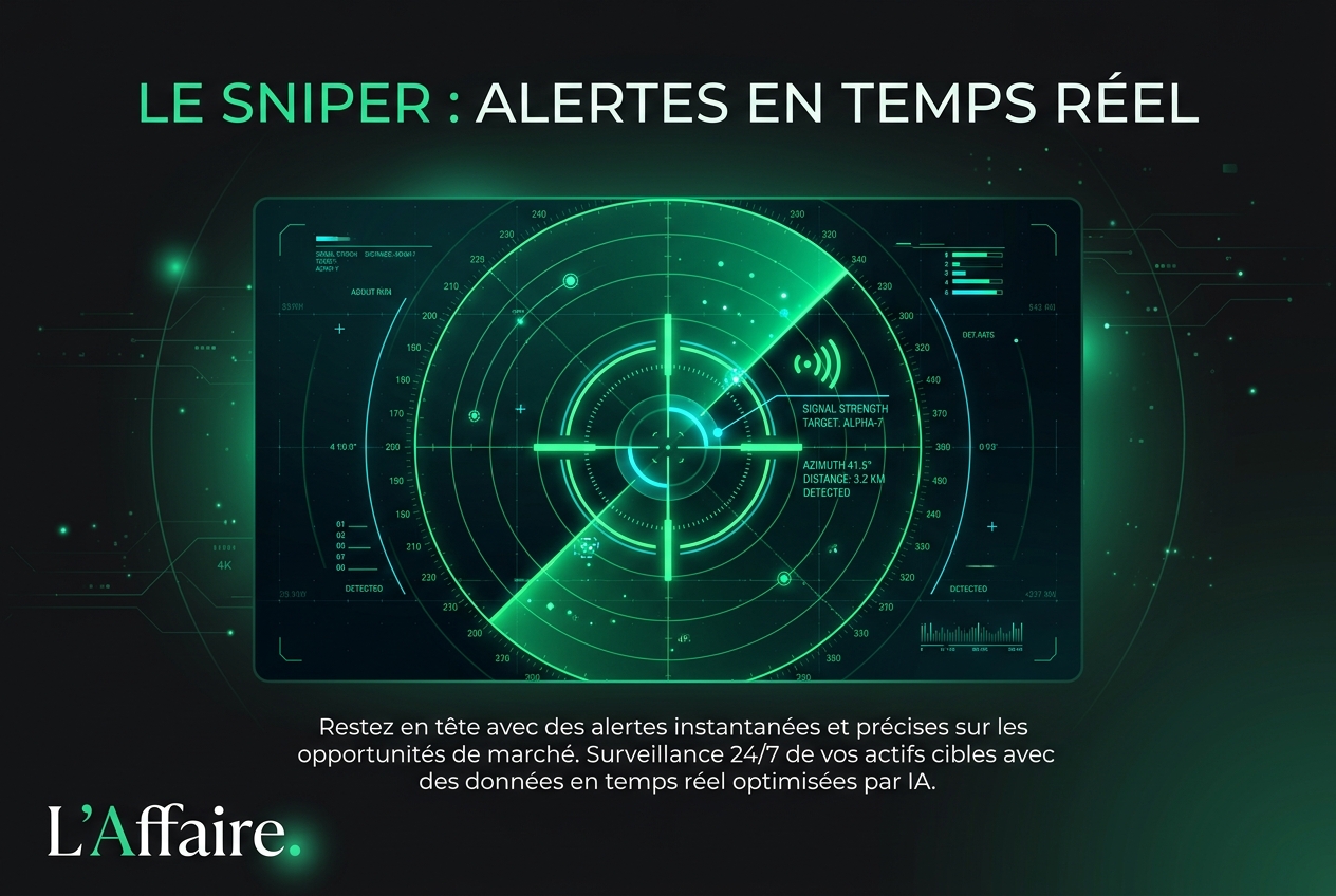 Le Sniper L'Affaire - alertes intelligentes en temps réel pour petites annonces en Algérie