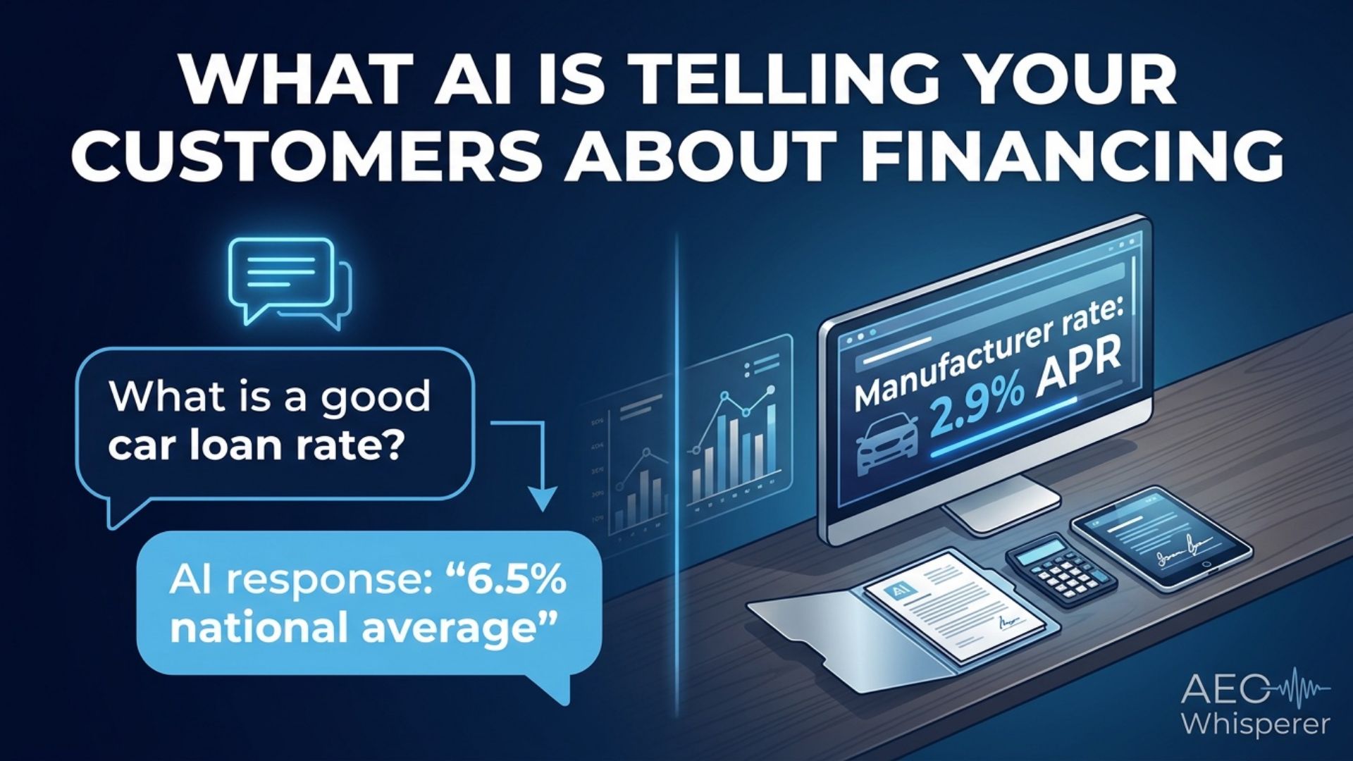 What AI Is Telling Your Customers About Financing — And Why Your F&I Team Should Care