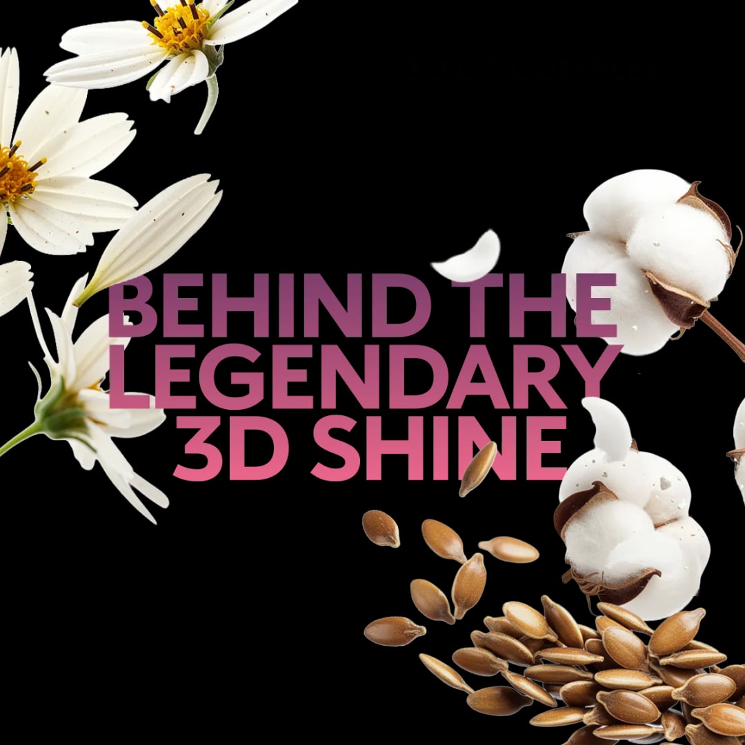 The 3D Lip Complex — botanical ingredients behind the shine