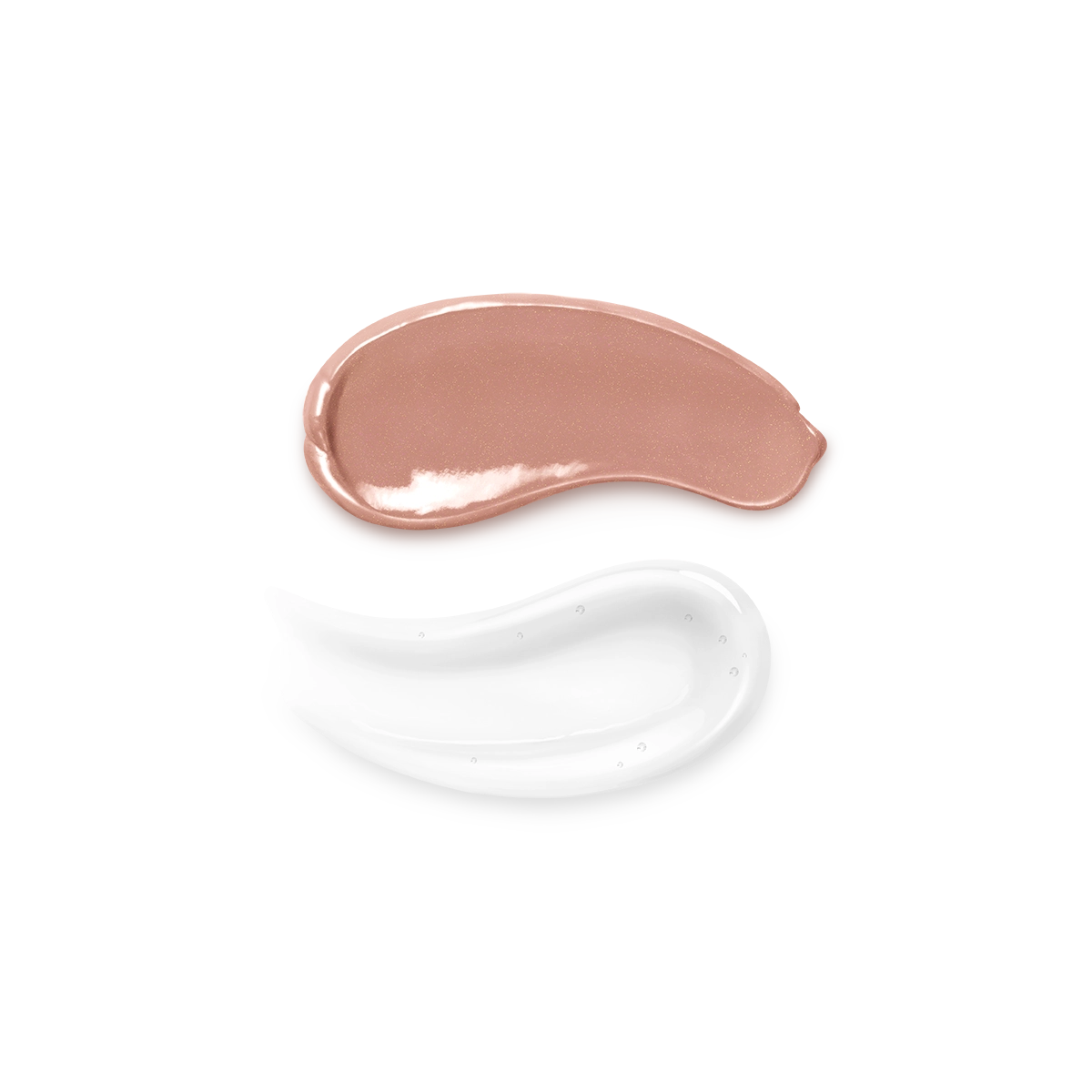 Colour base and clear gloss texture swatches