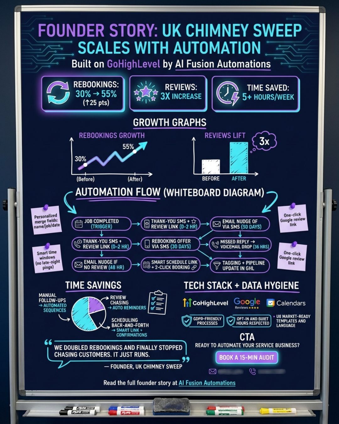 How I Automated Customer Follow-Ups and Doubled My Rebooking Rate