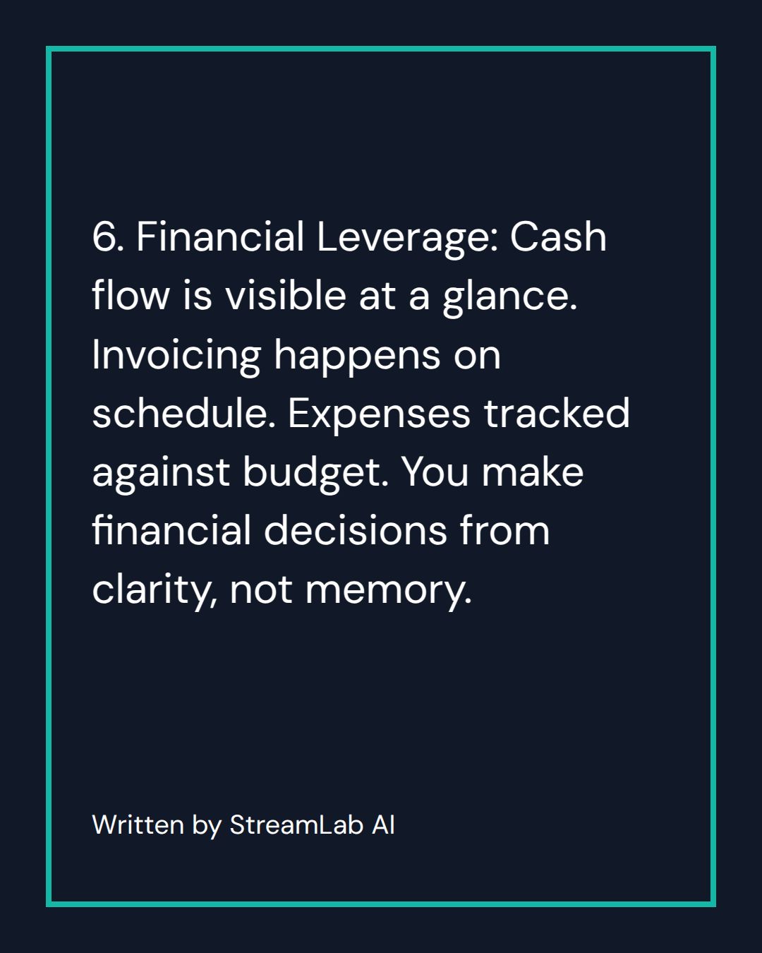 Financial Leverage — Slide 7