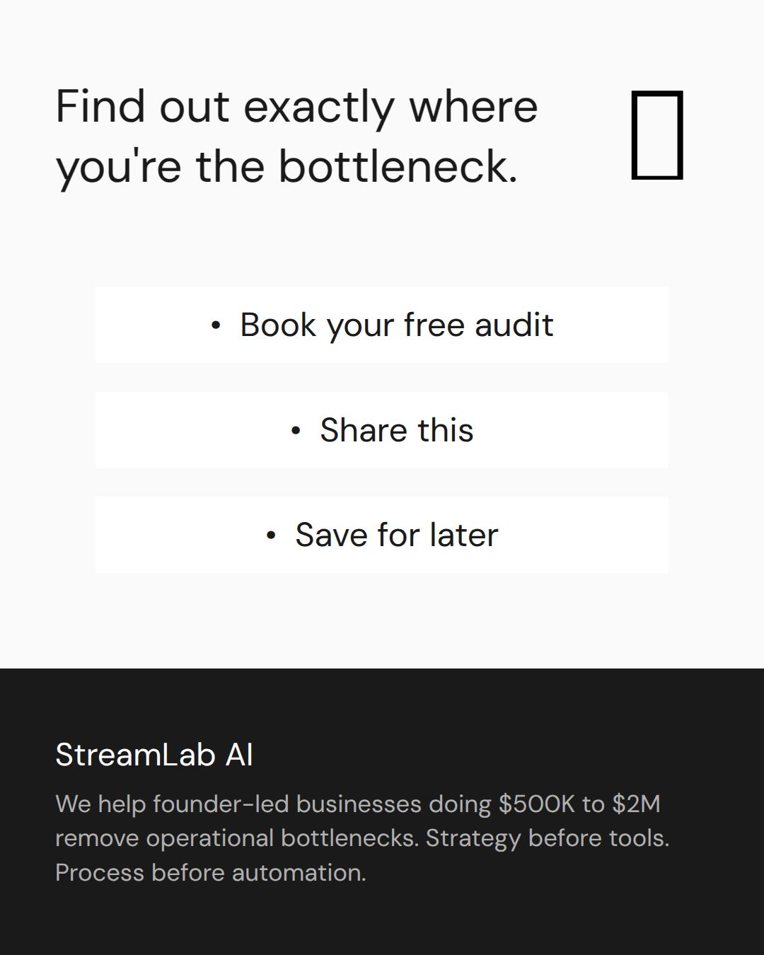 Book your free audit — Slide 9
