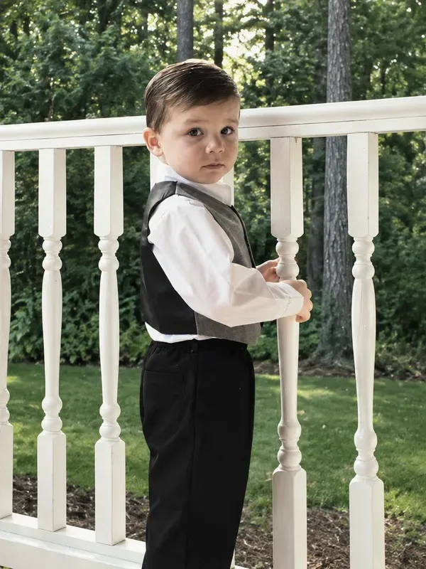 Tyler McNamer as a little boy, back when he ate only six foods